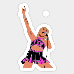 Super Bowl Miley Sticker